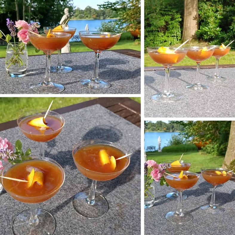 Coffee Sour Cocktail