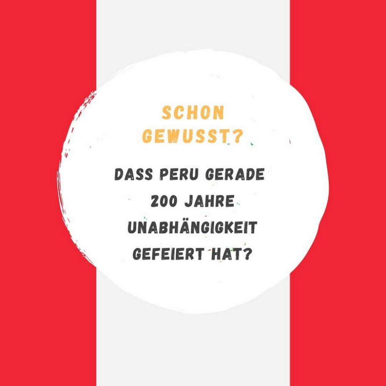 Peru Unabhänigkeit