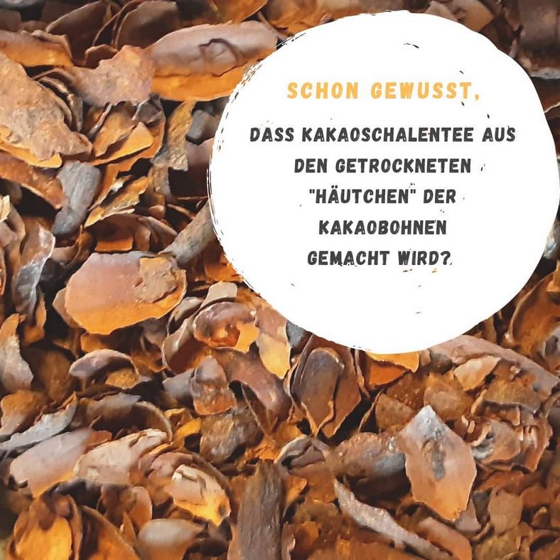 Kakaoschalen, Kakaotee